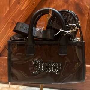 Juicy Couture Liquorice Soft Served Mini Tote